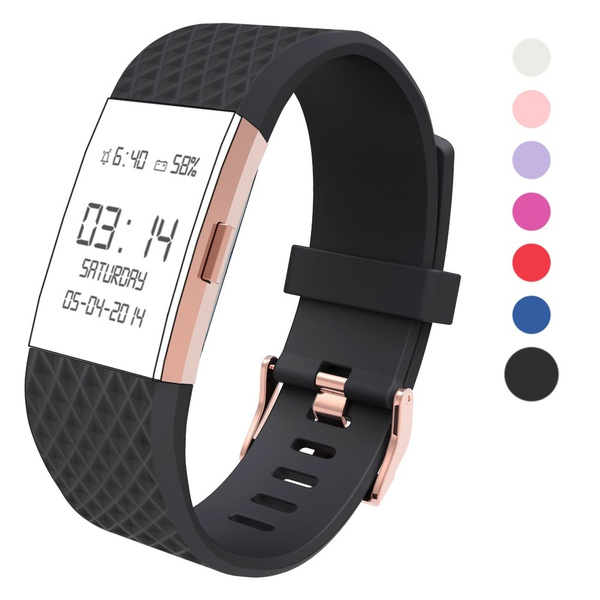 fitbit charge 2 lavender rose gold replacement band
