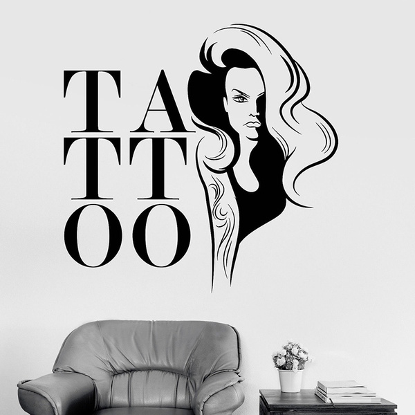 Heart Crown and Wings Tattoo Design Decal Sticker Wall Art Vinyl Artwork:  Amazon.com: Tools & Home Improvement