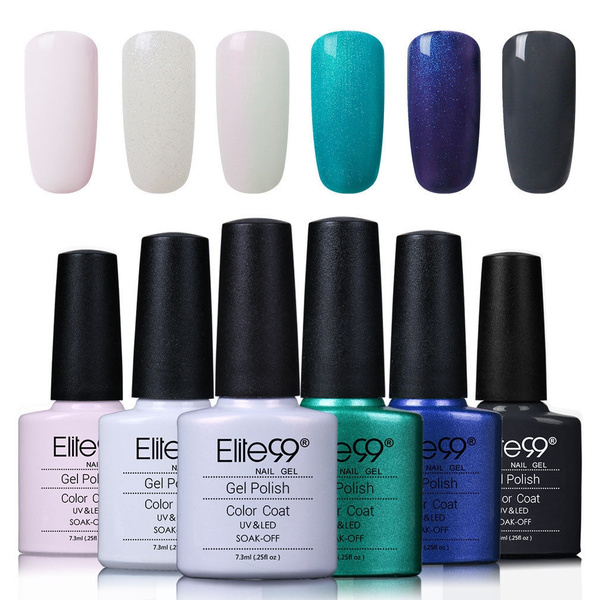 Elite99 Uv Led Nagellack Gel Polish Farbgel Nagelgel Gellack 6 Farben Set 05 Wish