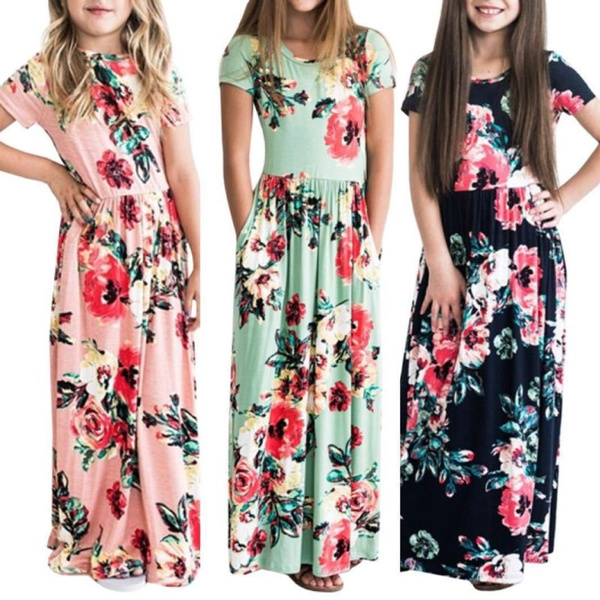 floral dresses for girls