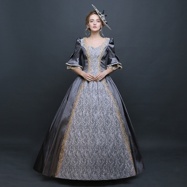 baroque ball gown