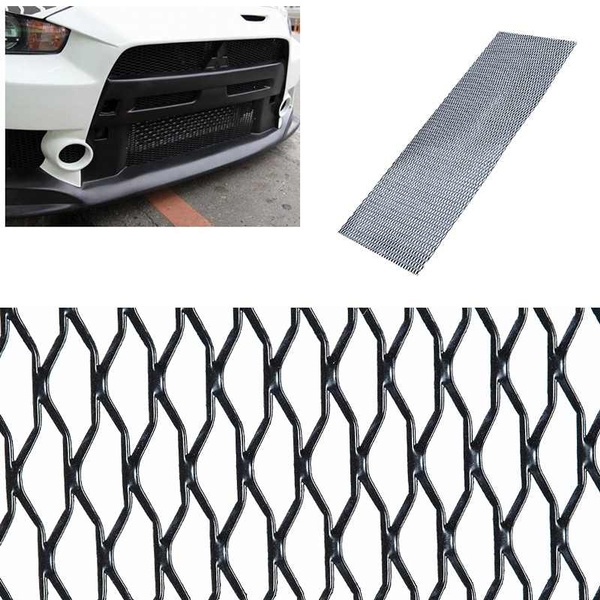 100*33cm Universal Aluminum Car Vehicle Mesh Grille Net Vent Grill ...