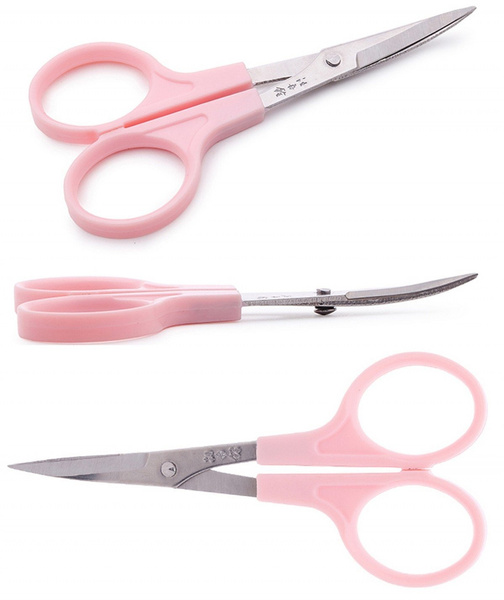 10-Pack 4.5 inch Mini Curved Scissors Modeling Scissors Bending ...