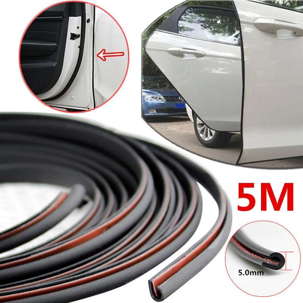 Universal Car Door Edge Guard Scratch Rubber Sealing Molding Trim Strip ...