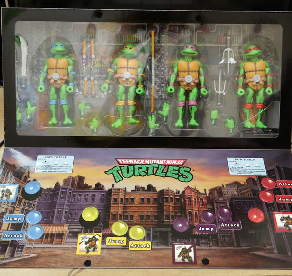 neca arcade turtles