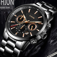 Steel, Fashion, Casual Watches, business watch