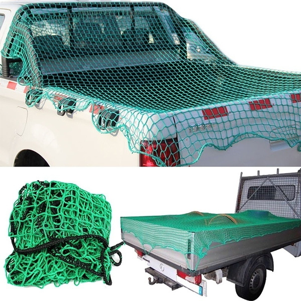 Durable Car Cargo Net Storage Luggage Mesh Truck Trailer Netting Cover 4 Sizes Color Greenblack Wish