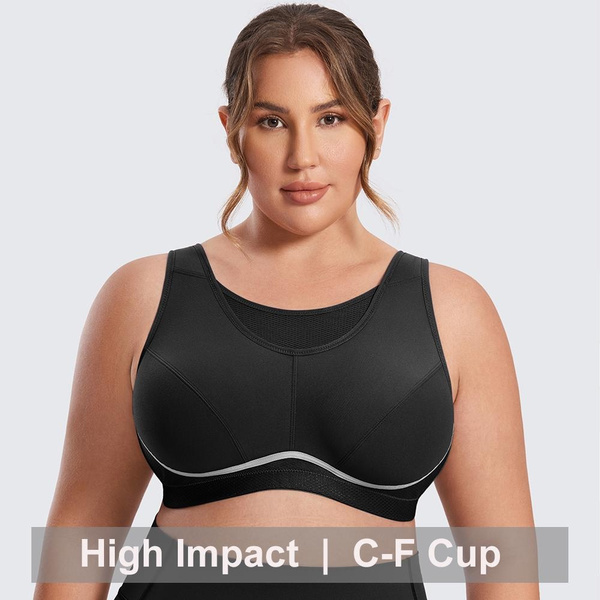 Women's High Support Sports Bra Lightweight Comfortable and Flattering  Perfect for Fitness and Training