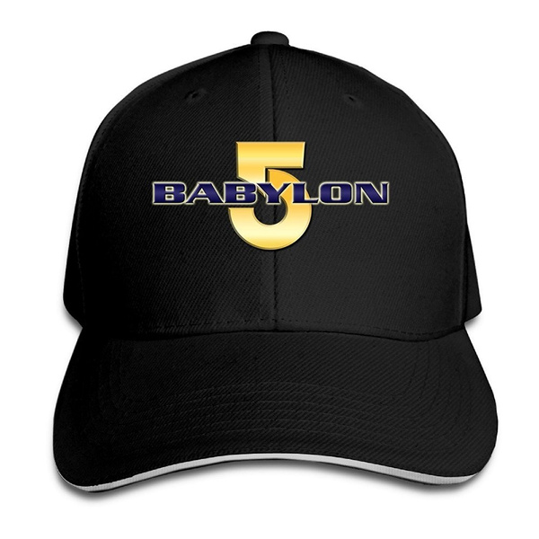 Babylon 5 Aliance Logo Baseball/Trucker Cosplay Cap/Hat on Black Cap 
