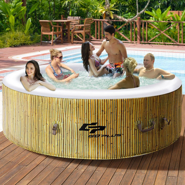 6 Person Inflatable Hot Tub Outdoor Jets Portable Heated Bubble Massage   5aacd0b62d659f0e7a248a2e Large 