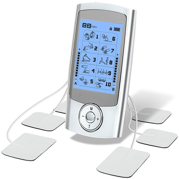 EMS TENS Unit Muscle Stimulator with 16 Modes, Rechargeable TENS