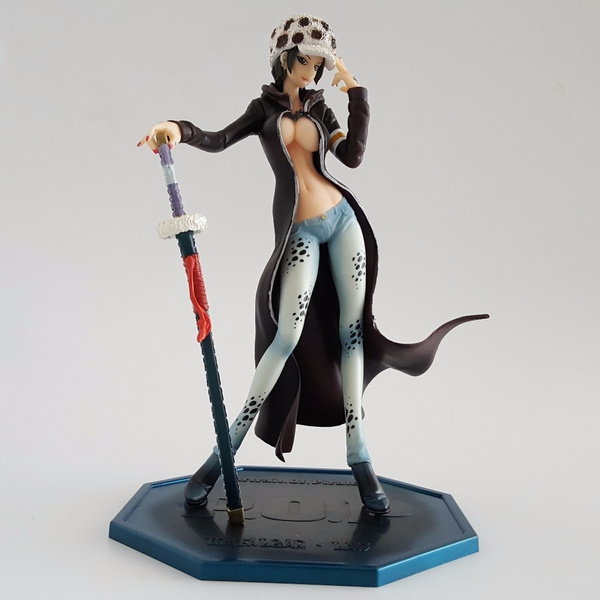 Hot Sale One Piece Action Figure Trafalgar Law Girl Ver Pvc Figure 210mm Pop One Piece Girl Law 