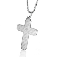 catholic, bible, Christian, Cross necklace
