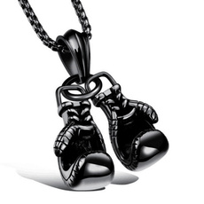 boxingglovependant, Chain Necklace, boxing, Jewelry
