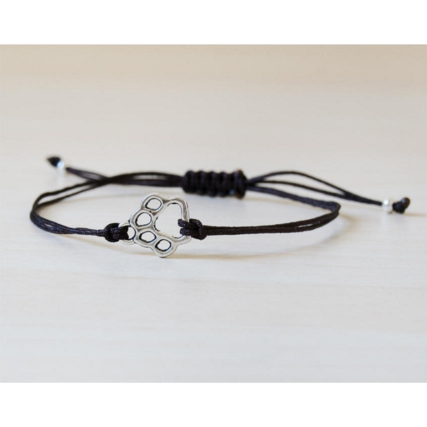cat paw print bracelet