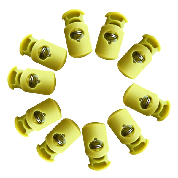 12 Pieces Plastic Toggle Barrel Cord Lock Stopper Spring End Stop | Wish