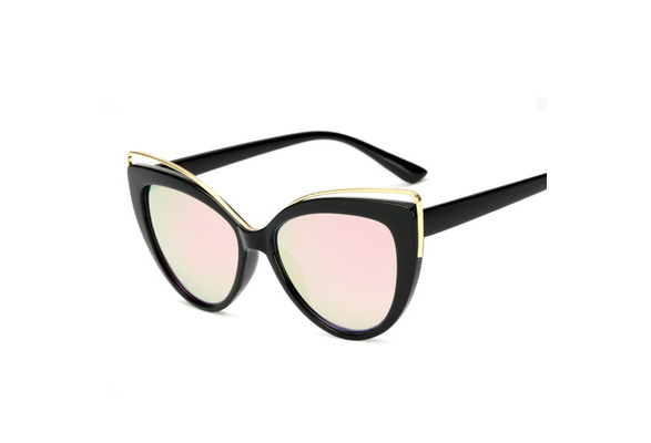 Gafas de sol de ojo de gato retro Gafas de sol de espejomujer Gafas de sol de ojo de gato retro Gafas de sol de espejomujer