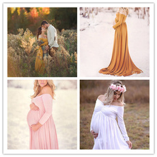 gowns, floorlengthdres, pregnantmaternitydresse, solidcolordres