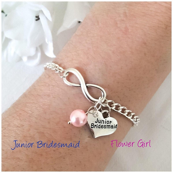 Bridesmaid infinity store bracelet