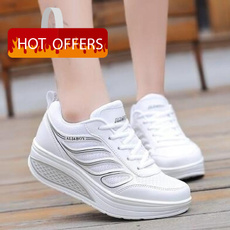 6 Colors Women Sneakers Fashion Casual Shoes Thick Sole Sport Shoes Slimming Shake Shoes