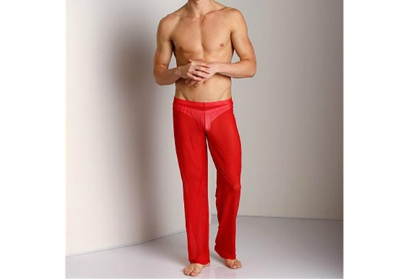 mens sheer yoga pants