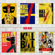 movieposter, Posters, white, killbillposter