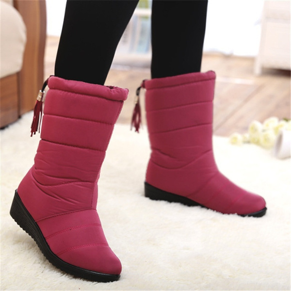 ladies tassel ankle boots