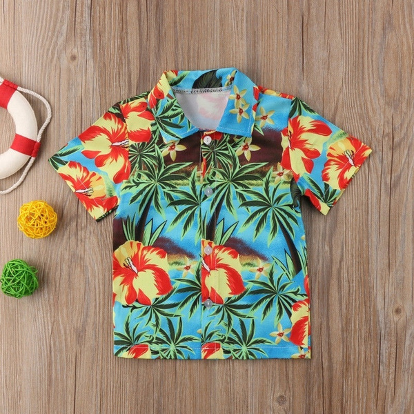 hawaiian baby boy outfit