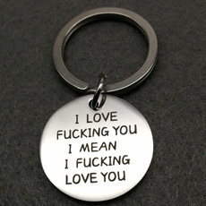 High Quality Stainless Steel Valentine's Day Gift for Him, Boyfriend Gift, Anniversary Gift Keychain