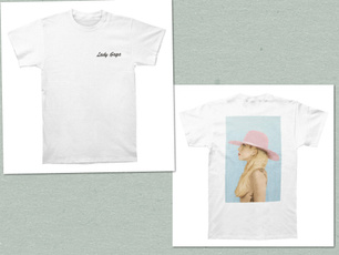 Lady GaGa, Summer, Fashion, Cotton T Shirt