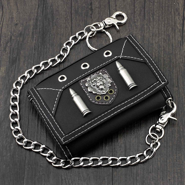Student/Boys Wallet With A anti thief Safe Chain Birthday Gift 