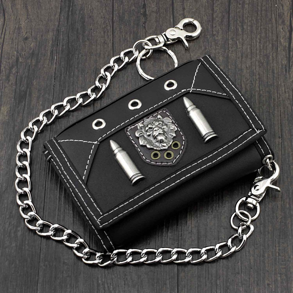 Student/Boys Wallet With A anti thief Safe Chain Birthday Gift Student/Boys Wallet With A anti thief Safe Chain Birthday Gift