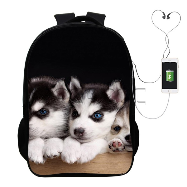 puppy backpacks for school