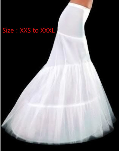 White Petticoat Slip For 11.5" Doll – Wedding Dress Underskirt For 1/6 Scale Barbie