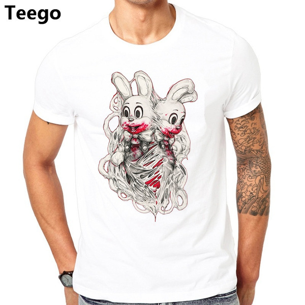 ROBBIE THE EVIL RABBIT T-SHIRT Silent Hill Horror Resident Evil Movie Game ROBBIE THE EVIL RABBIT T-SHIRT Silent Hill Horror Resident Evil Movie Game