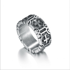 Steel, Fashion Accessory, Jewelry, Stainless steel ring