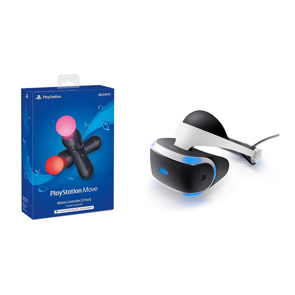 Sony PlayStation VR Headset and PlayStation Move Motion Bluetooth  Controller | Wish