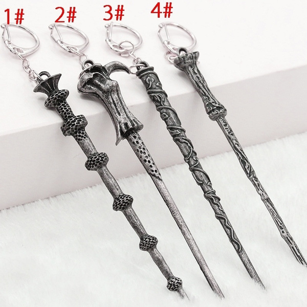 harry potter wand keychain