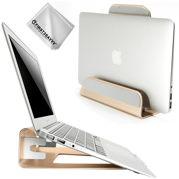 gold laptop stand