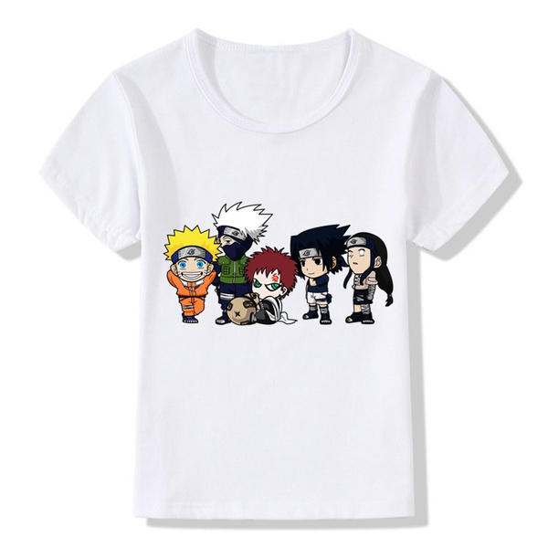 Toddler Cute Naruto Stars Children Funny T Shirts Summer Tops Boys Girls Short Sleeve Clothes Anime Baby Kids Tees Wish