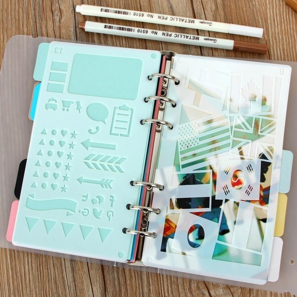 Bullet Journal Stencil Plastic Planner Stencils Journal/Notebook