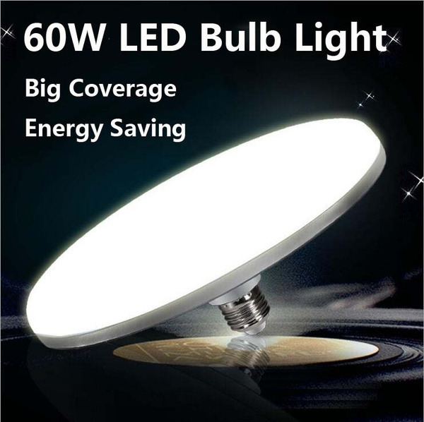 220v E27 60w Led Ceiling Lights Bulb Light Cool White Wish - Big Light Bulb Ceiling