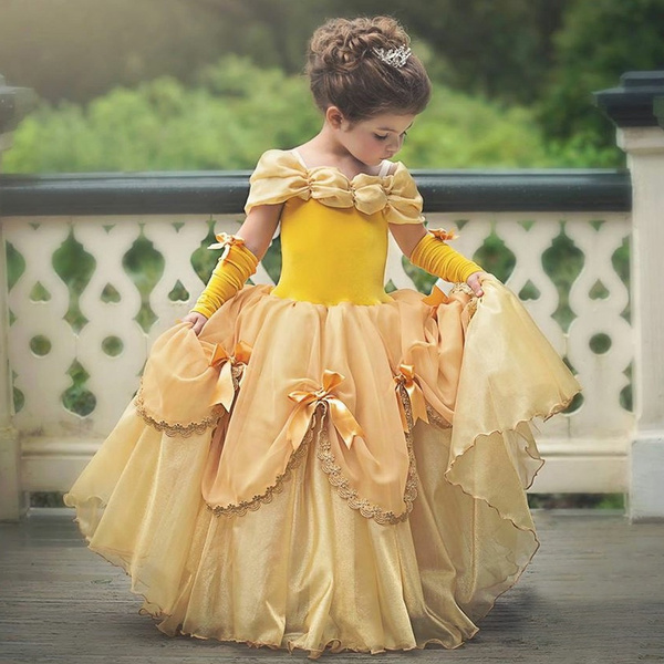 Disney princess 2025 flower girl dresses