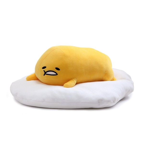 gudetama plush pillow