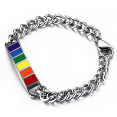 Charm Bracelet, Fashion Jewelry, rainbow, Jewelry