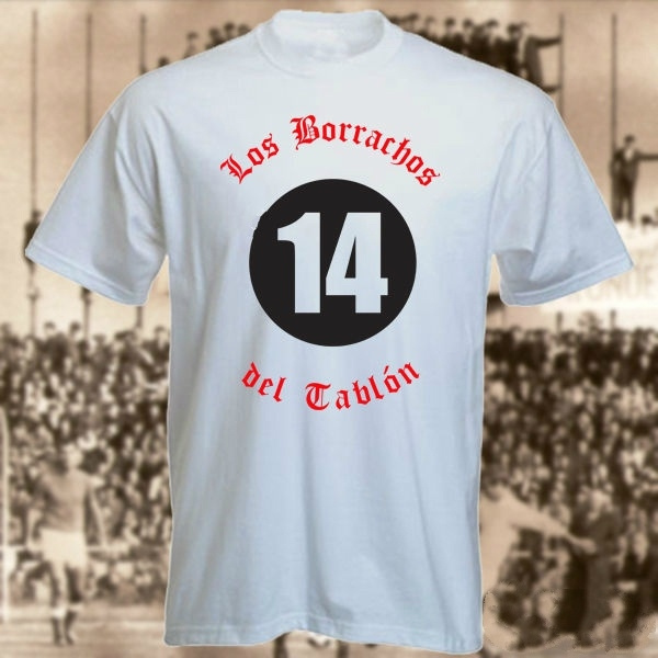 Conflict huwelijk Knikken Mens River Plate No14 Hooligans Ultras T-shirt Football Soccer Fans Graphic  Tee Shirt Short Sleeves Tops Clothing Summer Fashion | Wish