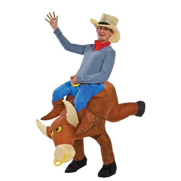 Adult Funny Cowboy Horse Inflatable 