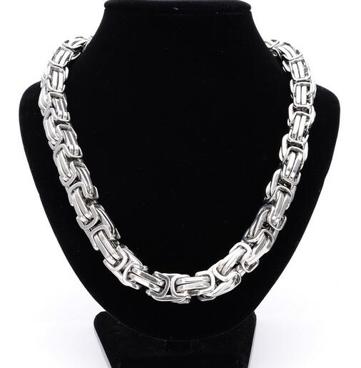 Chain Necklace Men Jewelry Silver 