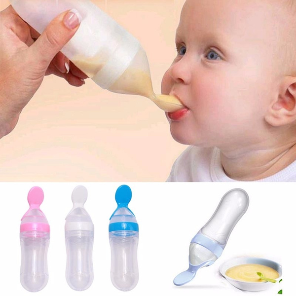 baby spoon bottle feeder