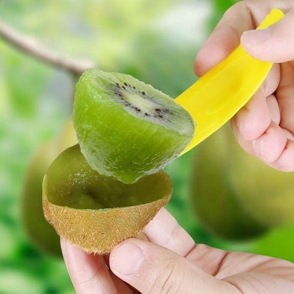 Kiwi Peeler Lime Tupperware 3x Kiwi Spoon